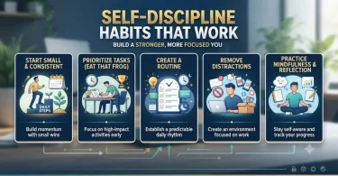 self-discipline habits that work