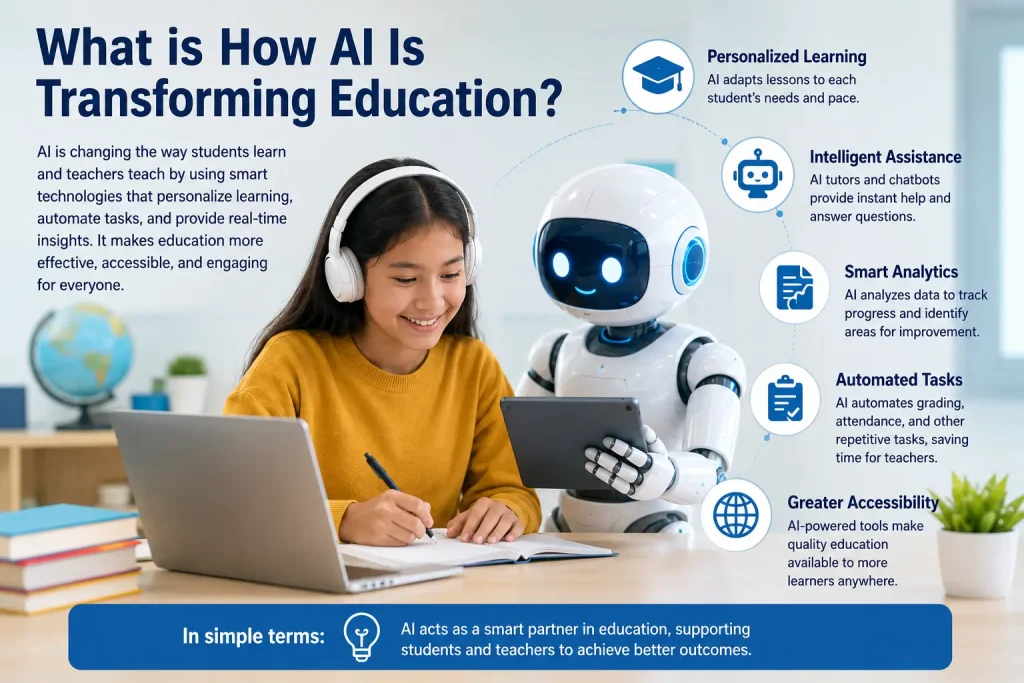 what is how ai is transforming education