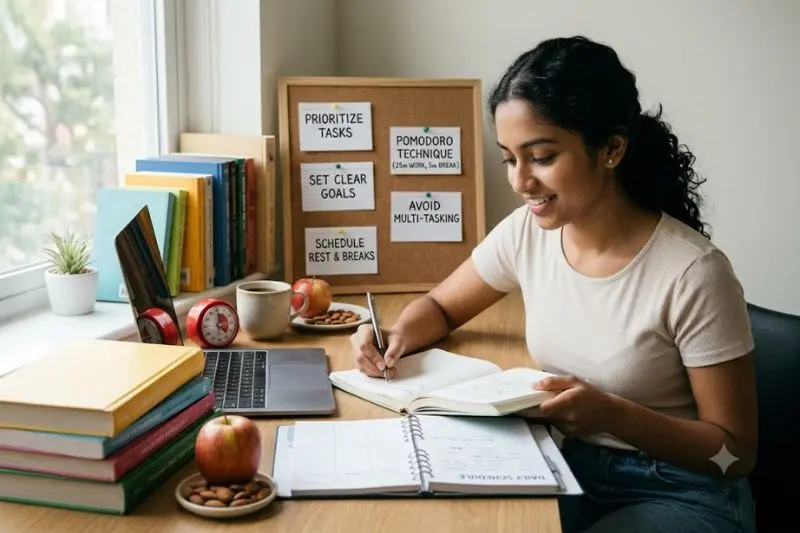 what is time management tips for better learning