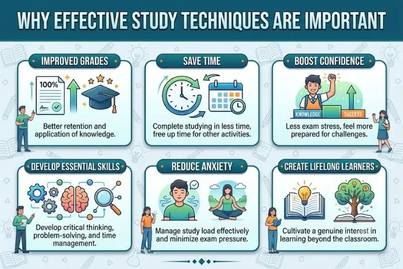 why is effective study techniques for students important