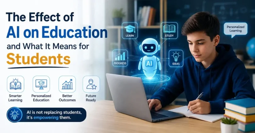 the effect of ai on education and what it means for students